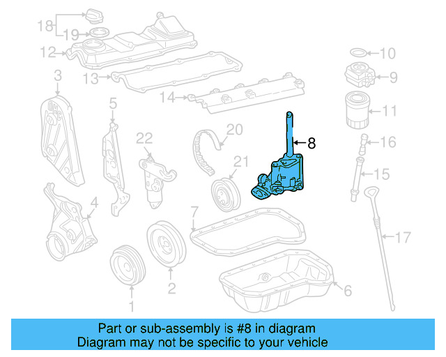 Oil Pump 027-115-105-B - View 3