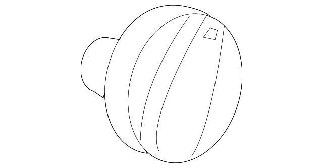 Knob 1C0-819-129-01C - View 2