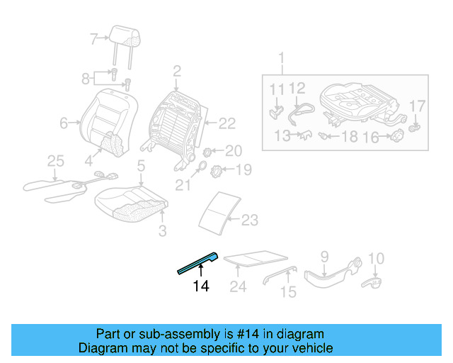 Channel Cover 1J0-881-088-D-U71 - View 6