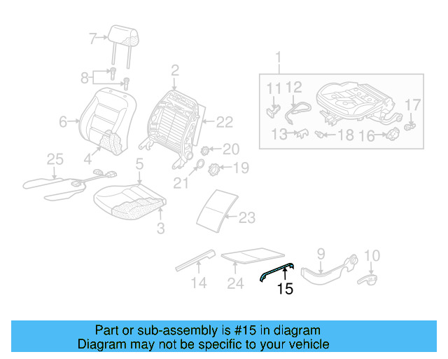 Channel Cover 1J0-881-347-D-71N - View 10