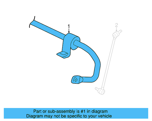 Stabilizer Bar 1K0-411-303-AS
