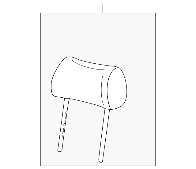 Headrest 1J0-881-902-A-8EX - View 10