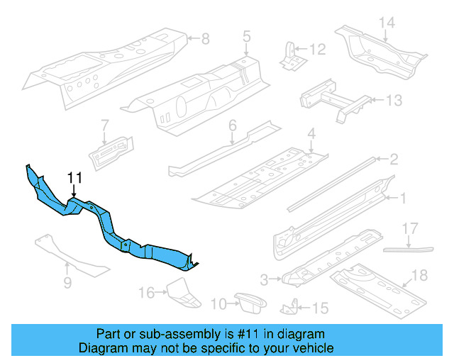 Front Reinforced 1K0-804-421-C - View 43