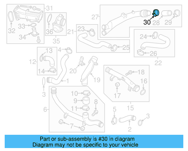 Rear Hose Clamp N-105-188-01 - View 50