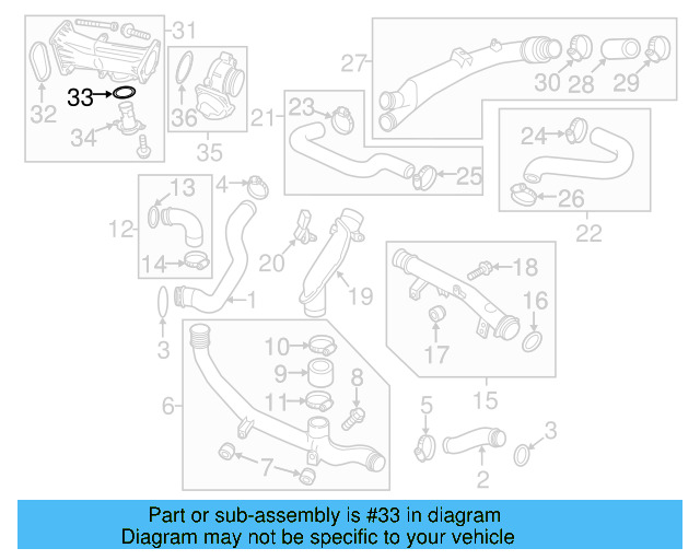 Pressure Pipe Seal 059-131-815 - View 7