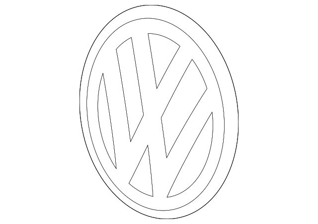 Emblem 5H0-853-601-D-DPJ - View 2