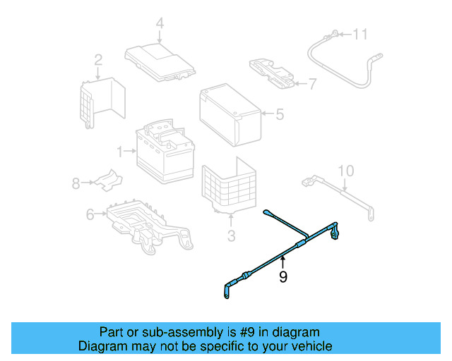 Positive Cable 1K0-971-228-M - View 24