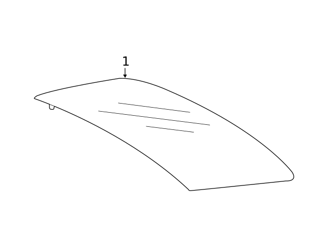 Back Glass 17A-845-051-R-NVB - View 2