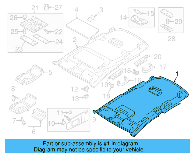 Headliner 561-867-501-T-5T5