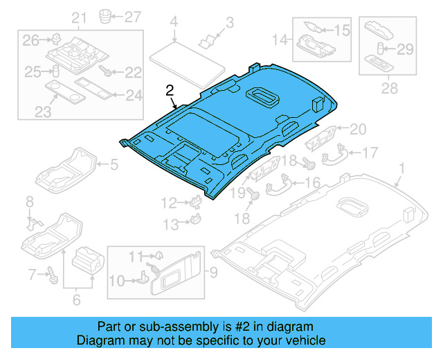Headliner 561-867-501-P-3Y3