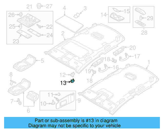 Bracket Cap 4F0-857-563-95T - View 6