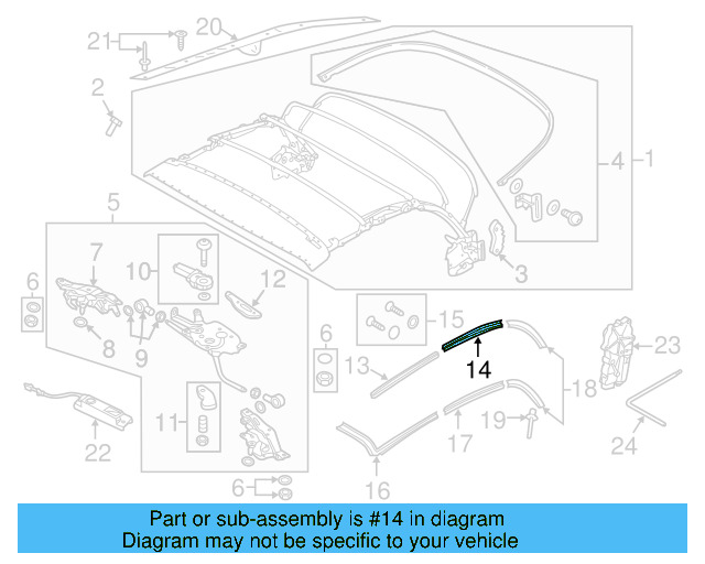 Rear Track 5C3-871-360 - View 3