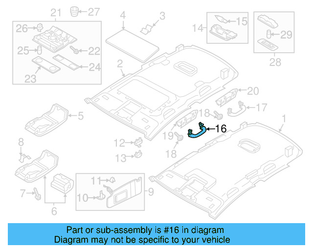 Grip Handle 561-857-607-B-95T - View 3