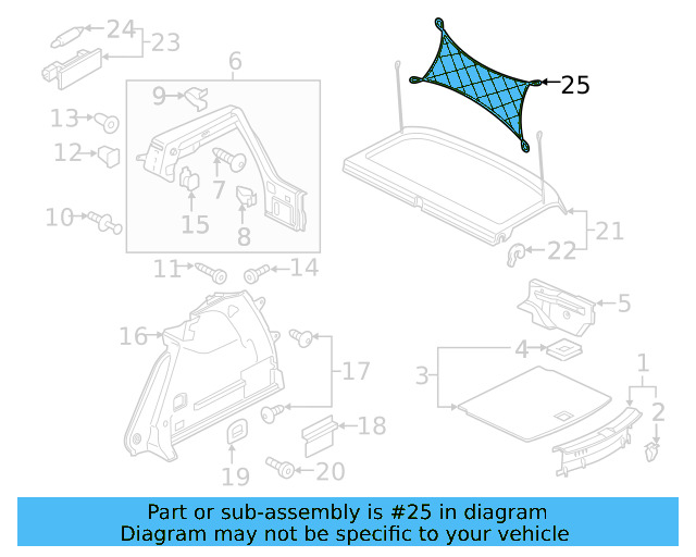 Cargo Net 1K9-065-111 - View 4