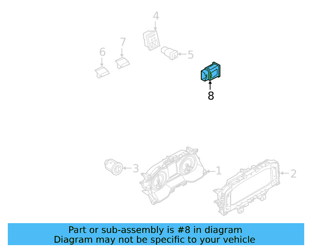 Air Bag Switch 5C5-919-237-WGI - View 23