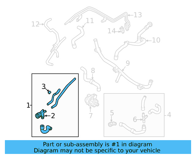 Upper Hose 5QM-122-101-AE - View 14