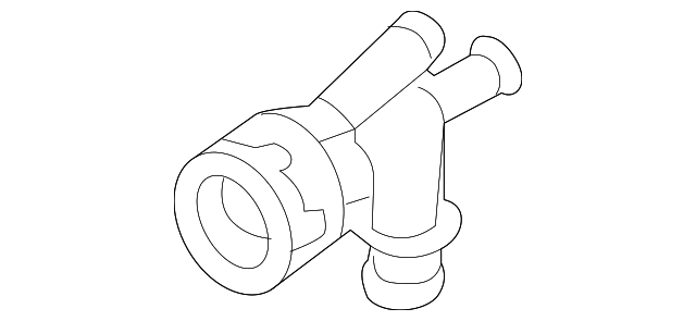 Upper Hose Coupling 5Q0-122-291-AM - View 2