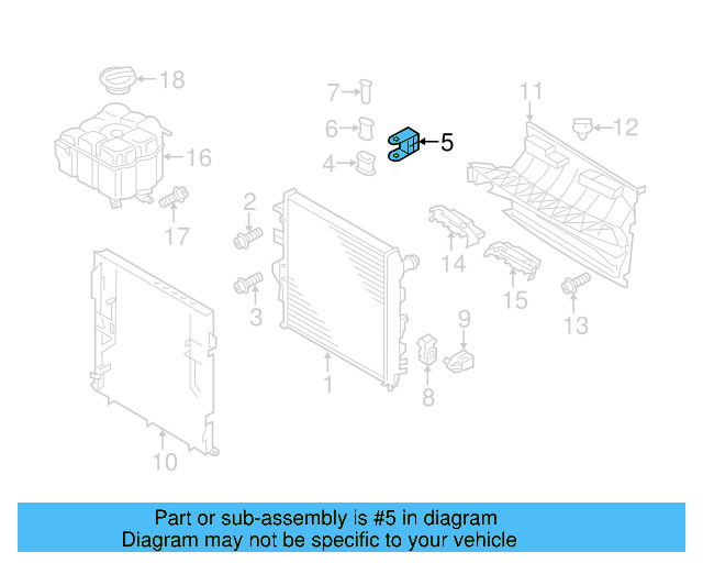 Upper Bracket 7P0-121-079-B