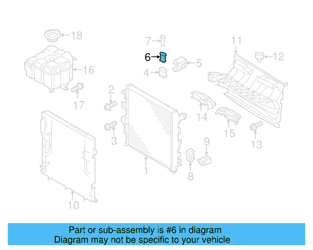Sleeve 7P0-121-365 - View 13