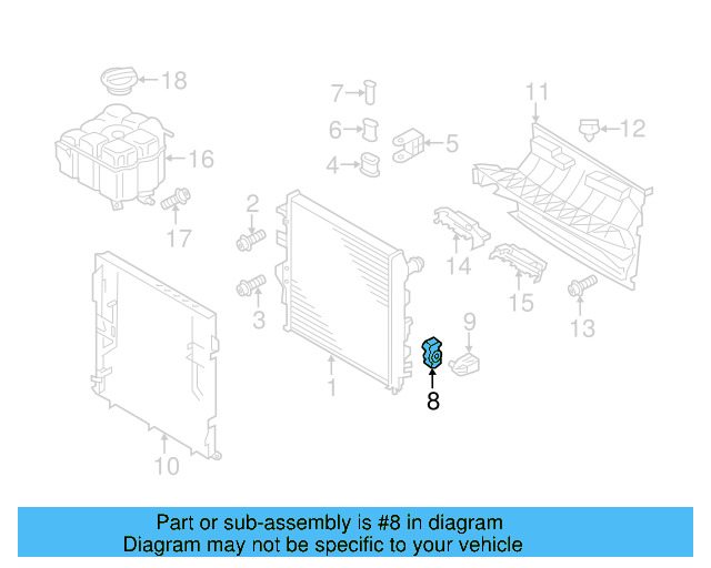 Lower Insulator 7P0-121-275 - View 3