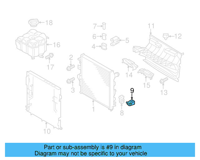 Lower Bracket 7P0-121-079 - View 4