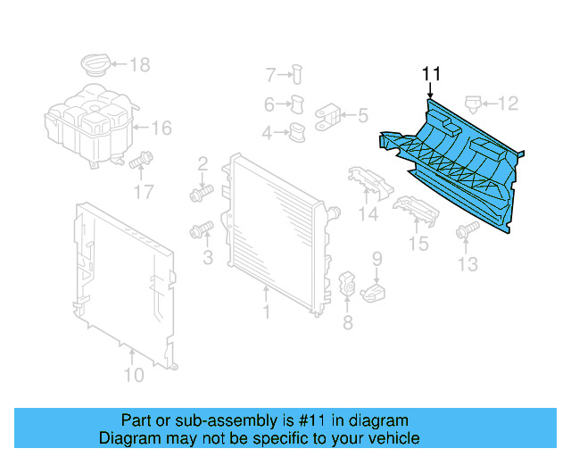 Air Duct 7P6-121-293-H - View 2