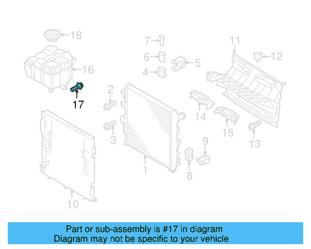 Reservoir Screw N-911-404-01 - View 4