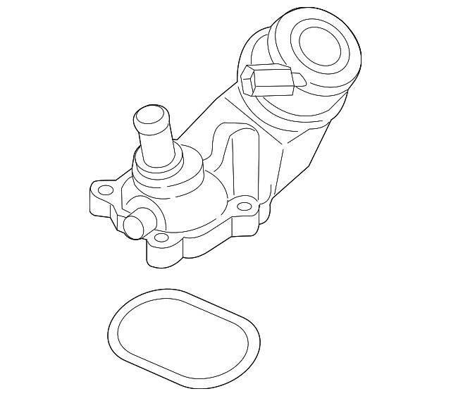 Thermostat Unit 059-121-737-AM - View 2