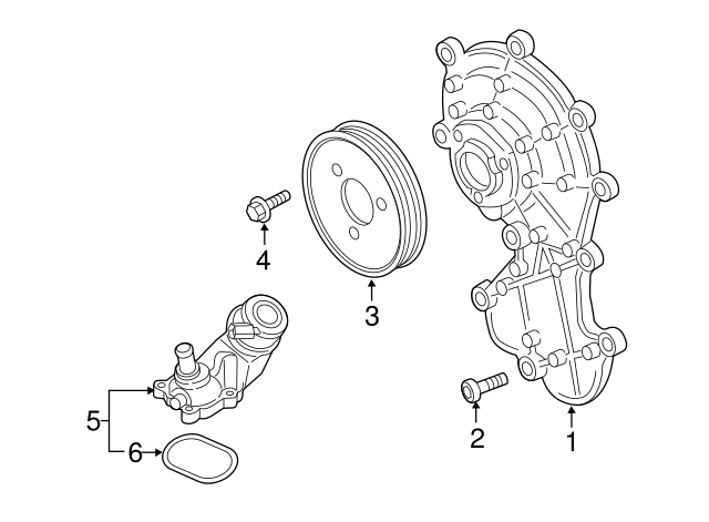 Thermostat Unit 059-121-737-AM - View 5