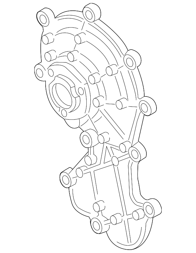 Water Pump 059-121-008-J - View 3