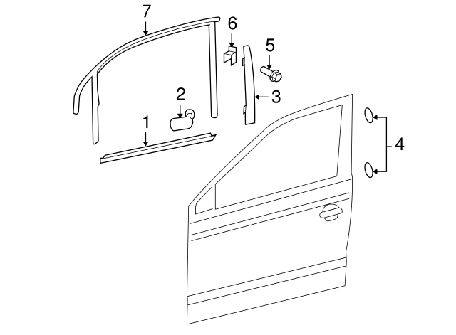Applique Nut N-900-935-02 - View 4