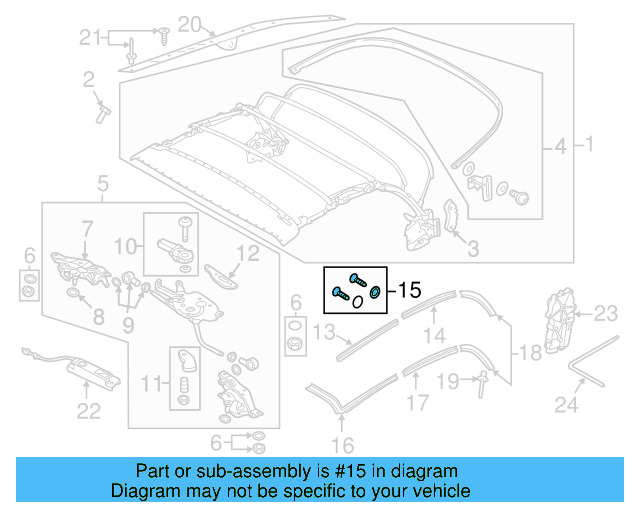 Rear Track Mount Kit 5C3-898-109 - View 3