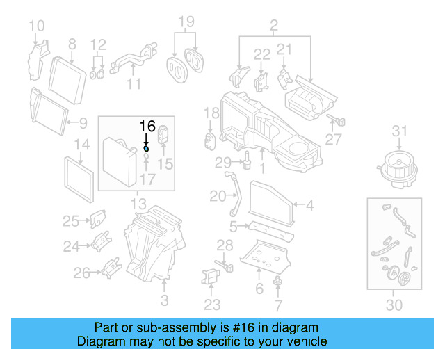 Expansion Valve Upper Seal 8E0-260-749-D - View 61