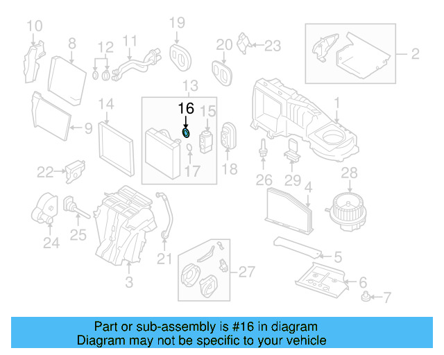 Expansion Valve Upper Seal 8E0-260-749-D - View 103