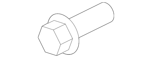 Window Motor Bolt 1J0-959-821 - View 2