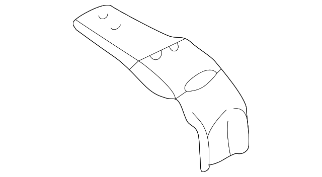 Armrest Assembly Mount Bracket 3B0-864-273-A