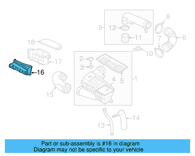 Connector Pipe 5C0-129-684 - View 15