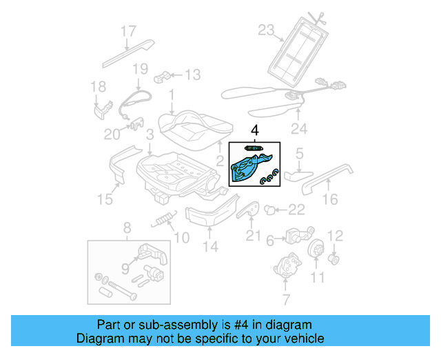 Release Lever 1J3-881-606-A - View 7