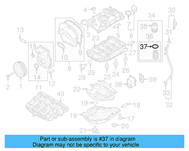 Oil Filter 06L-115-562-B - View 16