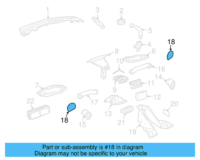 Lower Duct Gasket 1C1-819-090-A - View 4