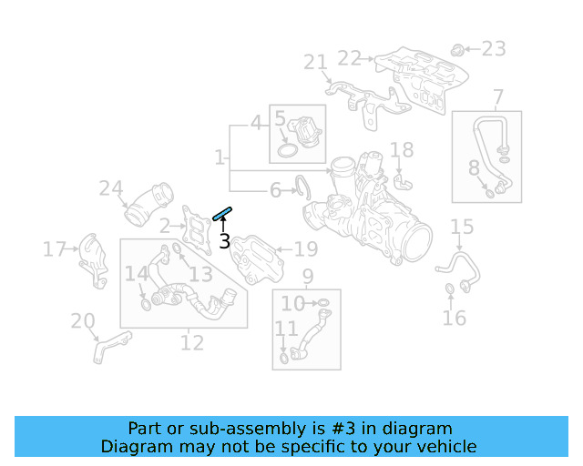 Turbocharger Stud N-912-317-01 - View 7