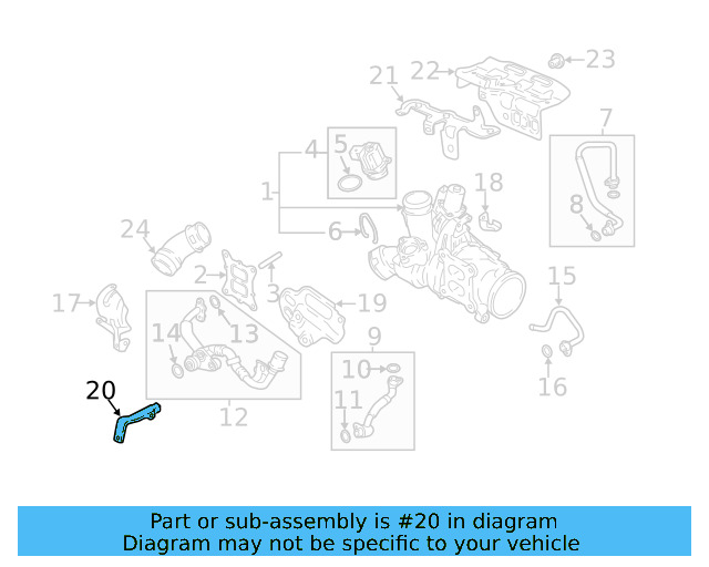 Support 06K-145-536-E - View 9