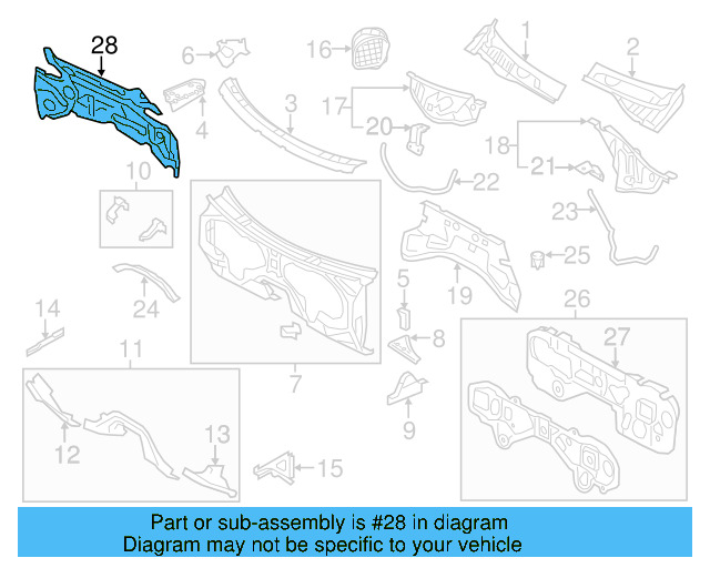 Sound Absorber 06E-103-981-D - View 11