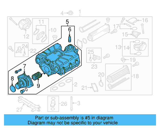Supercharger 06E-145-601-BC - View 13