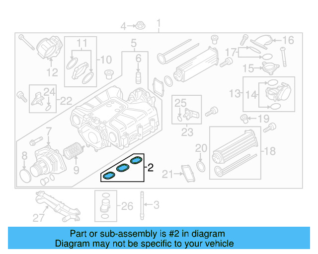 Manifold Gasket 079-129-717-D - View 4