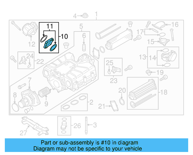 Engine Air Intake Hose 06E-145-641-B - View 10