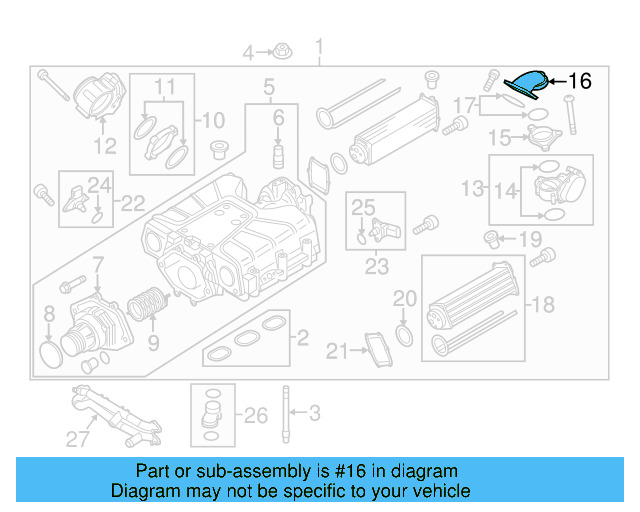 Engine Air Intake Hose 06E-145-641-B - View 6