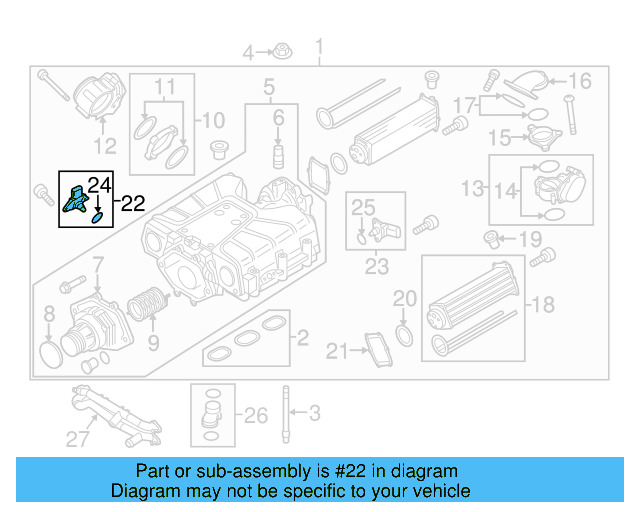 Pressure Sensor 038-906-051-J - View 3