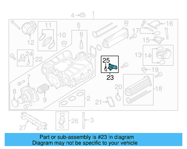 Manifold Absolute Pressure Sensor 03C-906-051-F - View 21