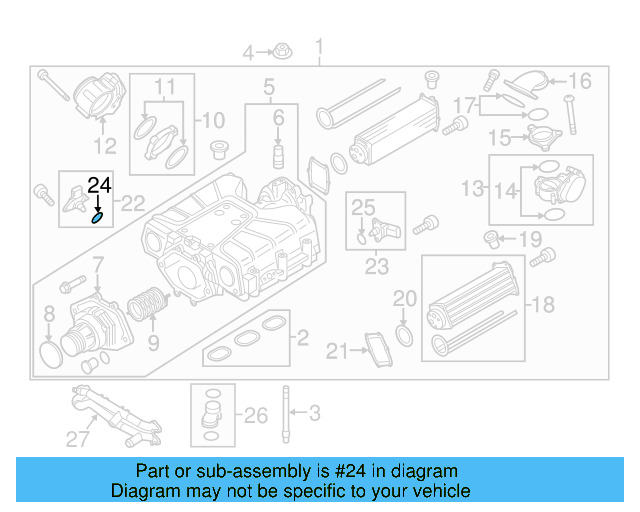 Manifold Absolute Pressure Sensor Seal 036-906-149-D - View 4